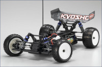 Kyosho 1 / 10 EP 4WD r / s Lazer ZX-5 Type 1 Red / Gray на шасі LA5RS Lazer 5 Ready Set