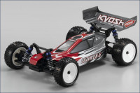 Kyosho 1 / 10 EP 4WD r / s Lazer ZX-5 Type 1 Red / Gray на шасі LA5RS Lazer 5 Ready Set