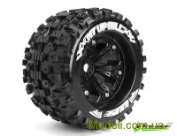 Колеса Louise Monster 1/8 MT-UPHILL Sport виліт 1/2 чорні 2шт (L-T3219BH)