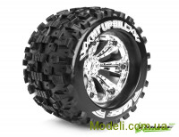 Колеса Louise Monster 1/8 MT-Uphill, без вильоту, хром, 2 шт