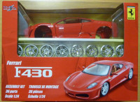 MAISTO Збірна автомодель Ferrari F430 (червоний)
