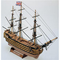 Збірний дерев'яний корабель Вікторі міні (HMS Victory mini)
