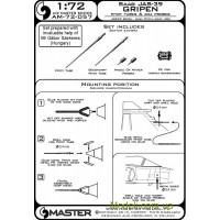 Master ПВД і датчик кута атаки для літака SAAB JAS 39 Gripen