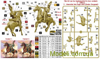 Master Box 32023 Офіцер / старший сержант. Драгунський полк імперської гвардії