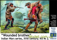 Поранений брат. Серія індіанських воїн, XVIII століття. Комплект № 2