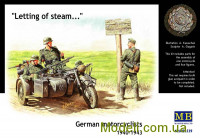 Німецькі мотоциклісти, 1940-1943