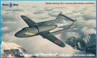 Винищувач Mitsubishi J4M "Senden" із двигуном Sakae