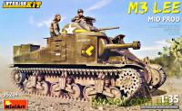 Танк M3 LEE середнього виробництва з інтер'єром