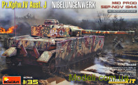Німецький танк Pz.Kpfw.IV Ausf. J Nibelungenwerk. Середина виробництва (вересень - листопад 1944 г.)