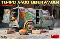Триколісна німецька вантажівка Tempo A400 Lieferwagen доставки овочів