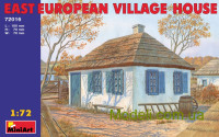 East European village house