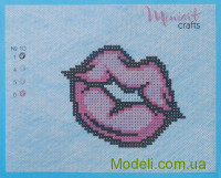 Miniart Crafts 11101 Набір для вишивання "Губи. Алмаз"