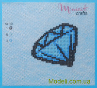 Miniart Crafts 11101 Набір для вишивання "Губи. Алмаз"