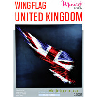 Набір для вишивання "Крило: Прапор Великобританії"