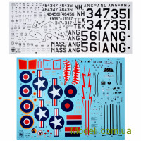 ModelSvit 4817 Пластикова модель 1:48 Винищувач P-51H Mustang