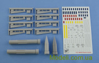 Northstar Models 32031 Ракети AIM-54 Phoenix, 2 шт. (смола)