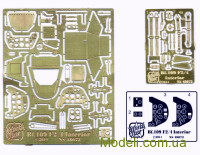 Фототравлення: Елементи інтер'єру для Ме-109 F2 / F4 (Zvezda)