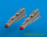 Northstar Models 72008 Ракета AGM65 "Maverick" з перехідним пілоном LAU-117 / A "Launcher", 2 шт (смола)