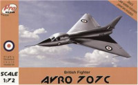 AVRO 707C, British fighter (resin) 