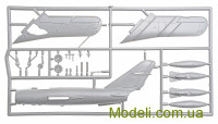 Parc Models 7217 Купити збірну масштабну модель винищувача МіГ-17 ПФ "Fresco D"