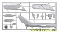 Parc Models 7217 Купити збірну масштабну модель винищувача МіГ-17 ПФ "Fresco D"