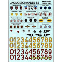 Декаль для літака Jagdgeschwader 52