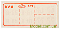 PST 72015 Купити пластикову модель радянського вогнеметного танка КВ-8 
