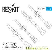 Набір озброєнь: Ракета R-27Р/T, 4 шт.