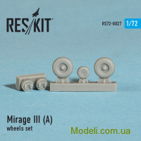 Смоляні колеса для літака Mirage III (A)