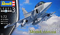 Багатоцільовий винищувач Saab JAS-39D "Gripen"