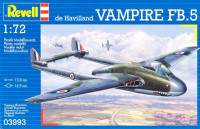 Винищувач Vampire (Вампір) Mk.I RAF