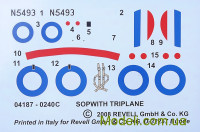 Revell 04187 Збірна модель-копія триплан Сопвіч