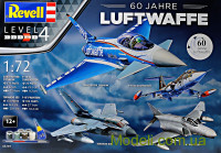 Подарунковий набір "60 років Люфтваффе" (4 літака в наборі)