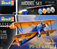 Подарунковий набір з літаком Stearman P-17 Kaydet