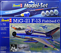 Подарунковий набір з винищувачем МіГ-21 Ф-13 Fishbed C