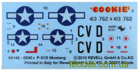 Revell 64148 Подарунковий набір з літаком P-51D Mustang