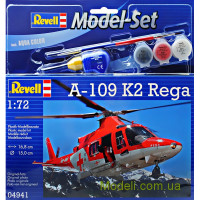 Подарунковий набір з гелікоптером A-109 K2 Rega