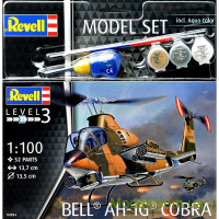 Подарунковий набір з моделлю гелікоптера Bell AH-1G Cobra