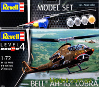 Подарунковий набір з моделлю гелікоптера AH-1G Cobra