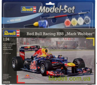 Подарунковий набір з автомобілем Red Bull Racing RB8 (Webber)
