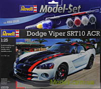 Подарунковий набір із автомобілем Dodge Viper SRT 10 "ACR"
