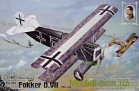 Німецький винищувач-біплан Fokker D. VII OAW