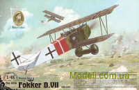 Біплан Fokker D. VII, Alb late