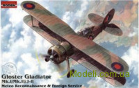 Британський біплан метеорологічної розвідки і дипломатичної служби Gloster Gladiator