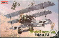 Німецький винищувач-триплан Fokker FI