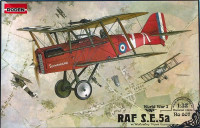 Британський винищувач RAF S.E.5a w / Wolseley Viper
