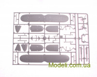 Supermodel 10-501 Збірні пластикові моделі винищувача CR.42 LW та бронеавтомобіля AB 41 autoblinda