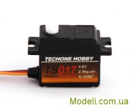 Сервопривід мікро 17г TechOne TS017 2,5кг / 0,12сек