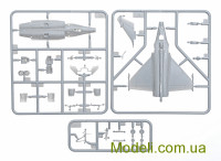 TRUMPETER 03914 Масштабна модель французького винищувача Rafale M