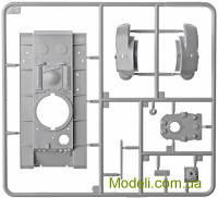 TRUMPETER 07233 Збірна пластикова модель Радянський танк КВ-1, 1942 (Лита башта) 